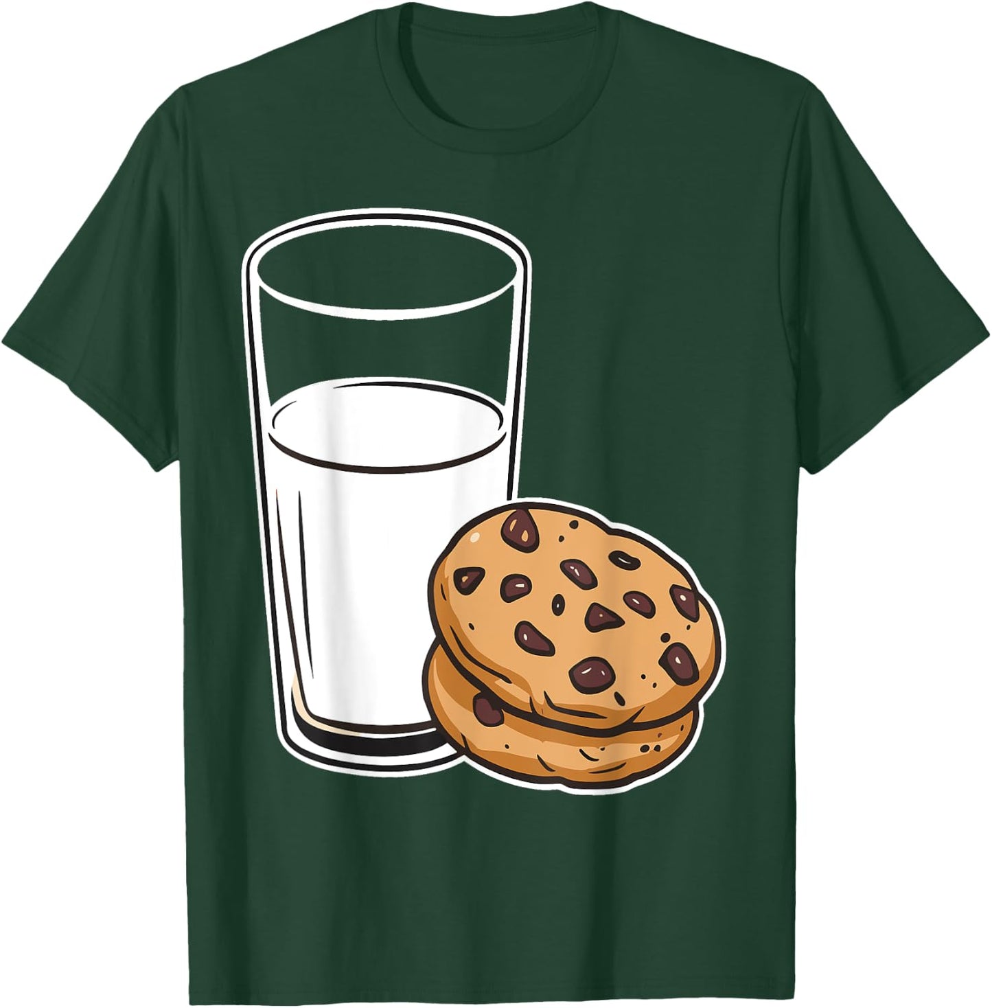 Milk and COOKIES Couples Halloween Costume Matching T-Shirt - T-Shirt | Forest