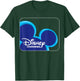 Disney Channel Official Mickey Mouse Blue Retro 2000s Logo T-Shirt - T-Shirt | Forest
