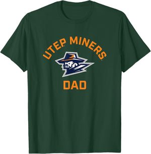 University of Texas El Paso UTEP Miners Arched Dad T-Shirt - T-Shirt | Forest
