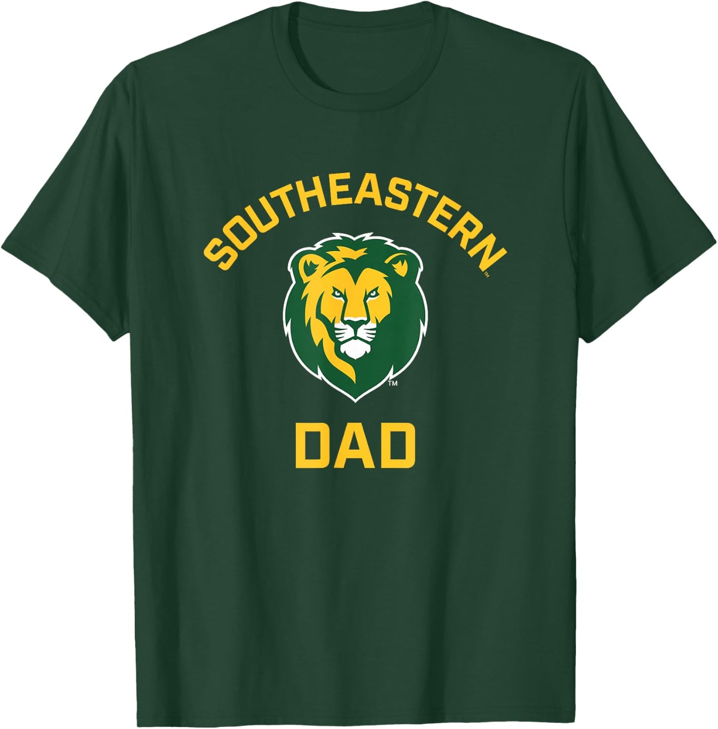 Southeastern Louisiana University Lions Arched Dad T-Shirt - T-Shirt | Forest