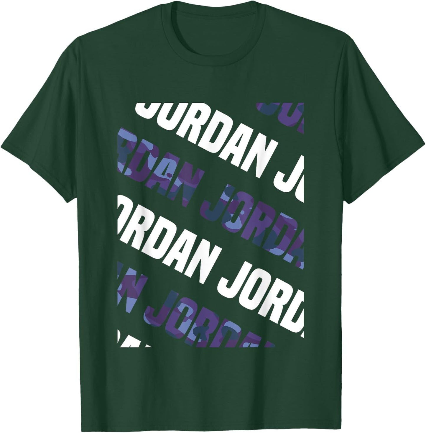 Jordan Camo Pattern Purple Camouflage T-Shirt - T-Shirt | Forest