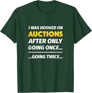 Funny Auctioneer Auction Lover T-Shirt - T-Shirt | Forest
