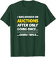 Funny Auctioneer Auction Lover T-Shirt - T-Shirt | Forest