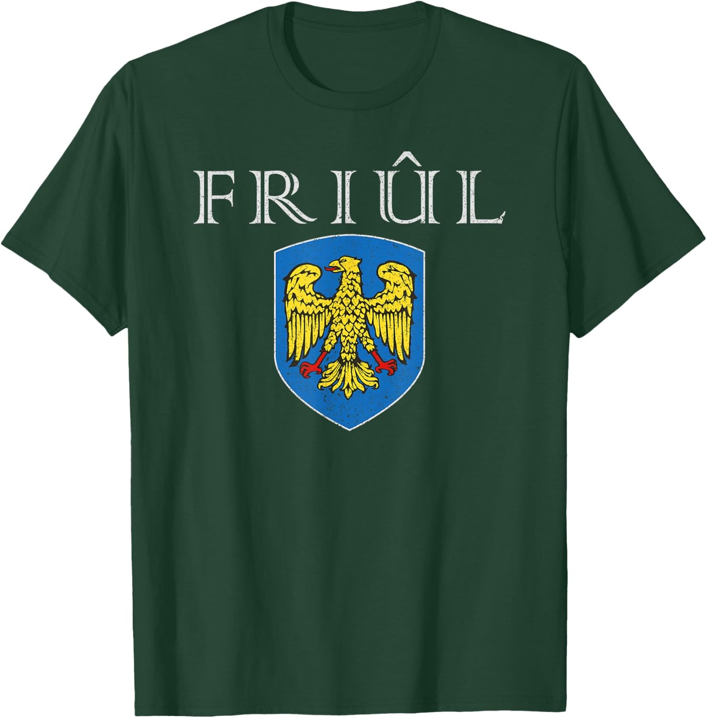Friuli Italian region historical tourist souvenir ethnic T-Shirt - T-Shirt | Forest