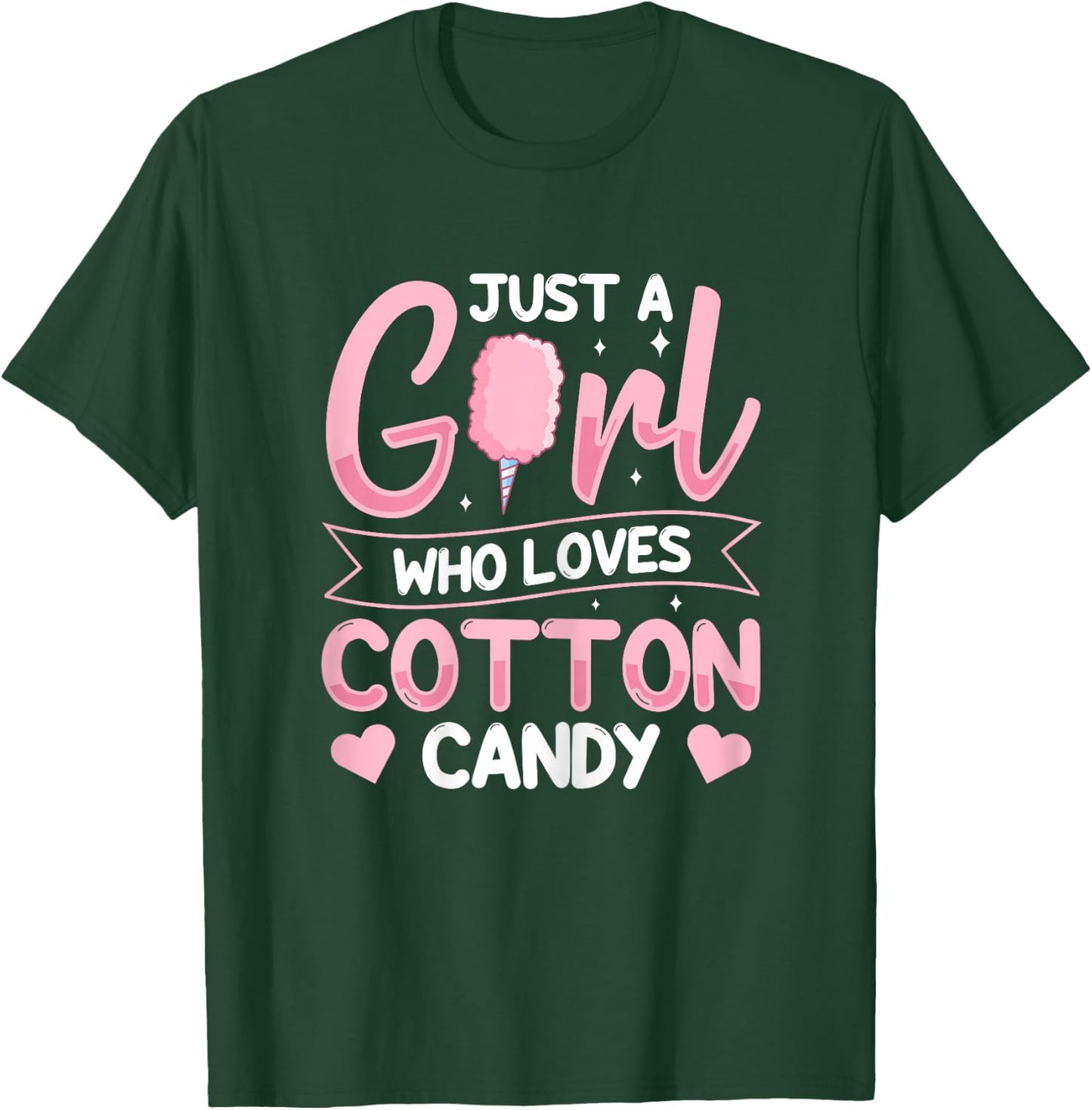 Cotton Candy Stick Design for a Cotton Candy girl T-Shirt - T-Shirt | Forest