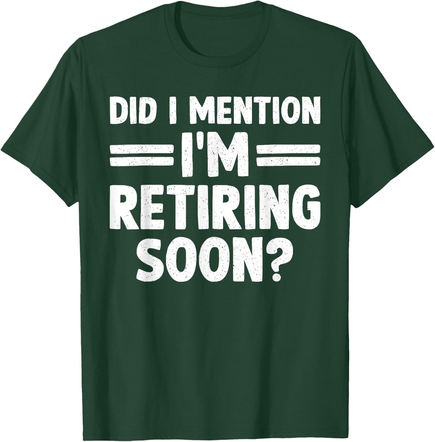 Unique Retirement Art Women Grandma Grandpa Retired T-Shirt - T-Shirt | Forest