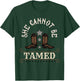 Funny She Cannot Be Tamed Cowgirl Country Girls T-Shirt - T-Shirt | Forest