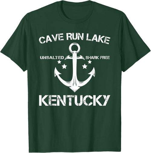 CAVE RUN LAKE KENTUCKY Funny Fishing Camping Summer Gift Men Women Kids