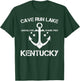 CAVE RUN LAKE KENTUCKY Funny Fishing Camping Summer Gift Men Women Kids T-Shirt - T-Shirt | Forest