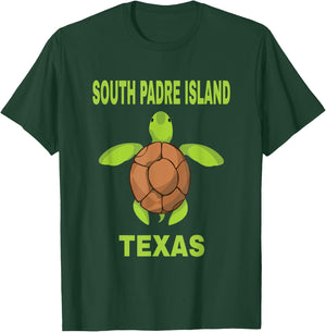 South Padre Island Family Vacation Texas Sea Turtle T-Shirt - T-Shirt | Forest