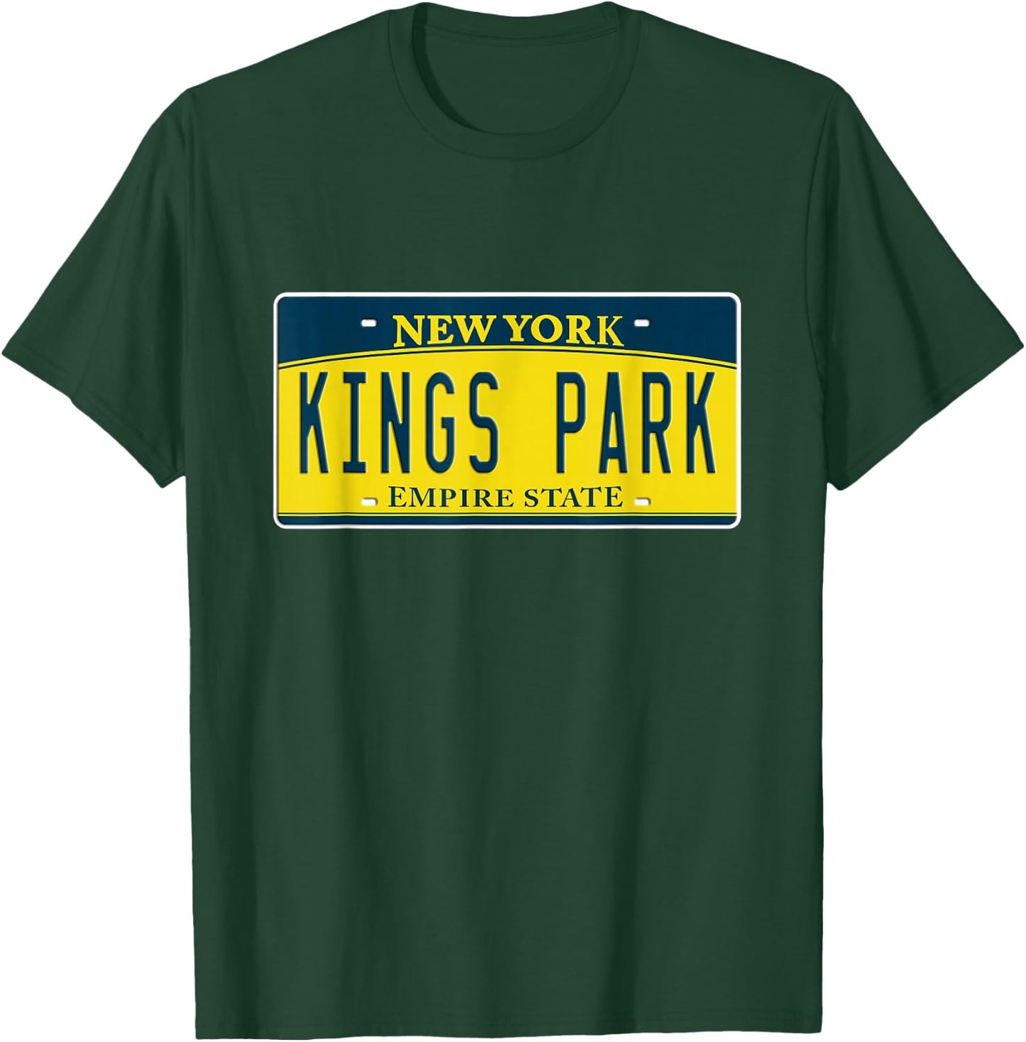 Kings Park Long Island NY New York Neighborhood Hometown T-Shirt - T-Shirt | Forest