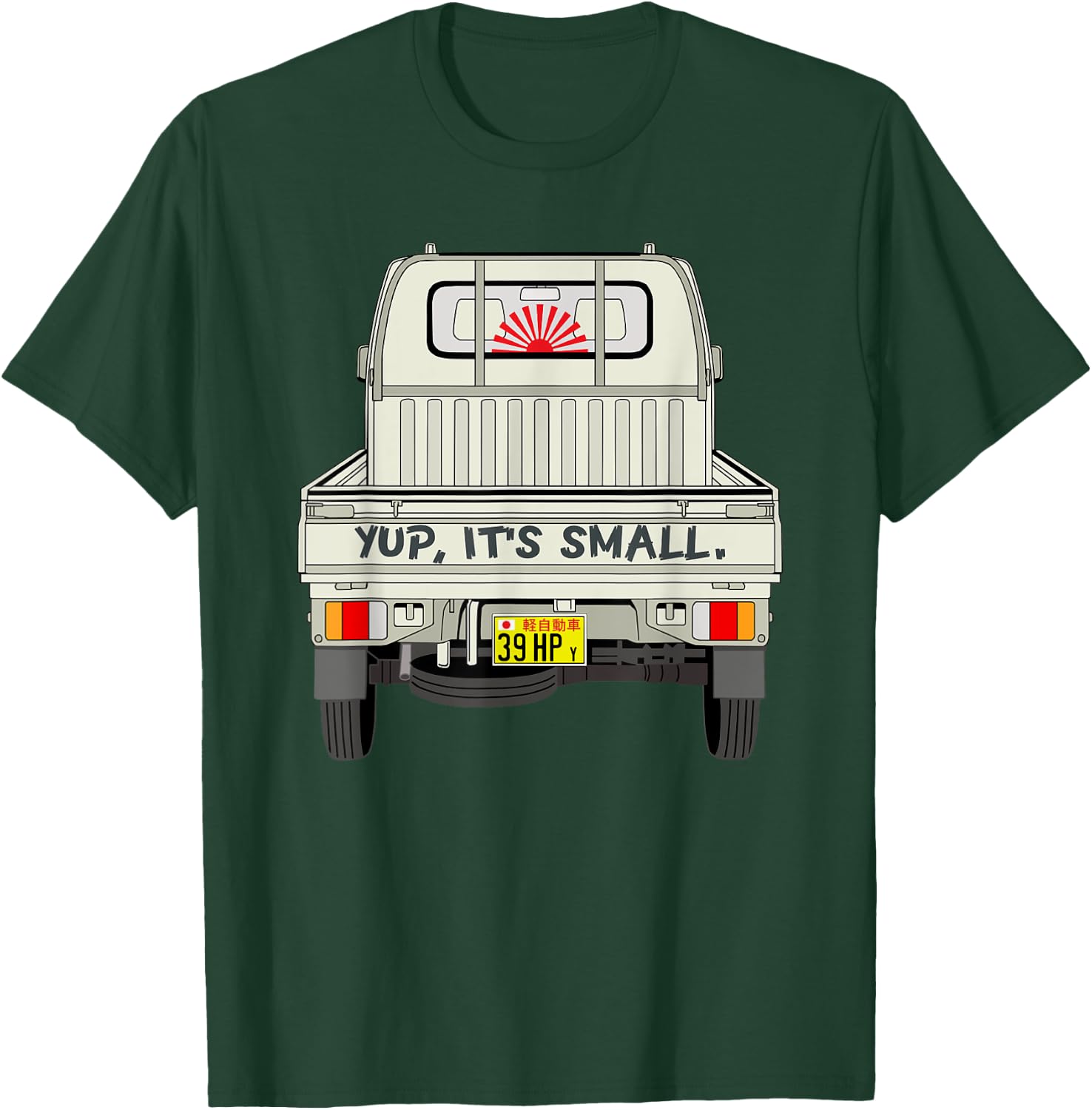 Japan Mini Truck Kei CarCab Over Compact 4wd Off Road Truck T-Shirt - T-Shirt | Forest