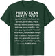 Funny Puerto Rican Mixed With Sarcasm Humor Saying Quote T-Shirt - T-Shirt | Forest