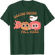 Fall Vibes Gastro Squad Ghost Halloween Spooky Endoscopy T-Shirt - T-Shirt | Forest