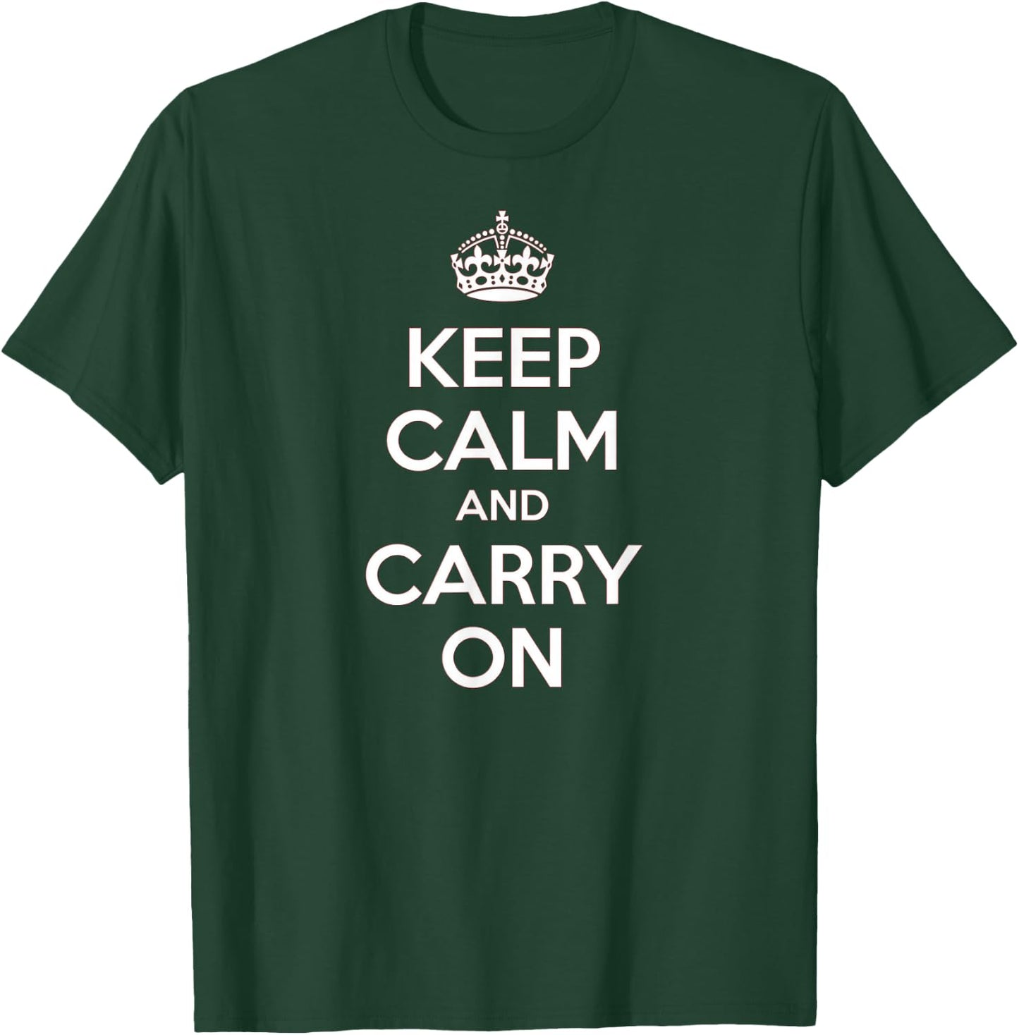 Stay calm and keep on T-Shirt - T-Shirt | Forest