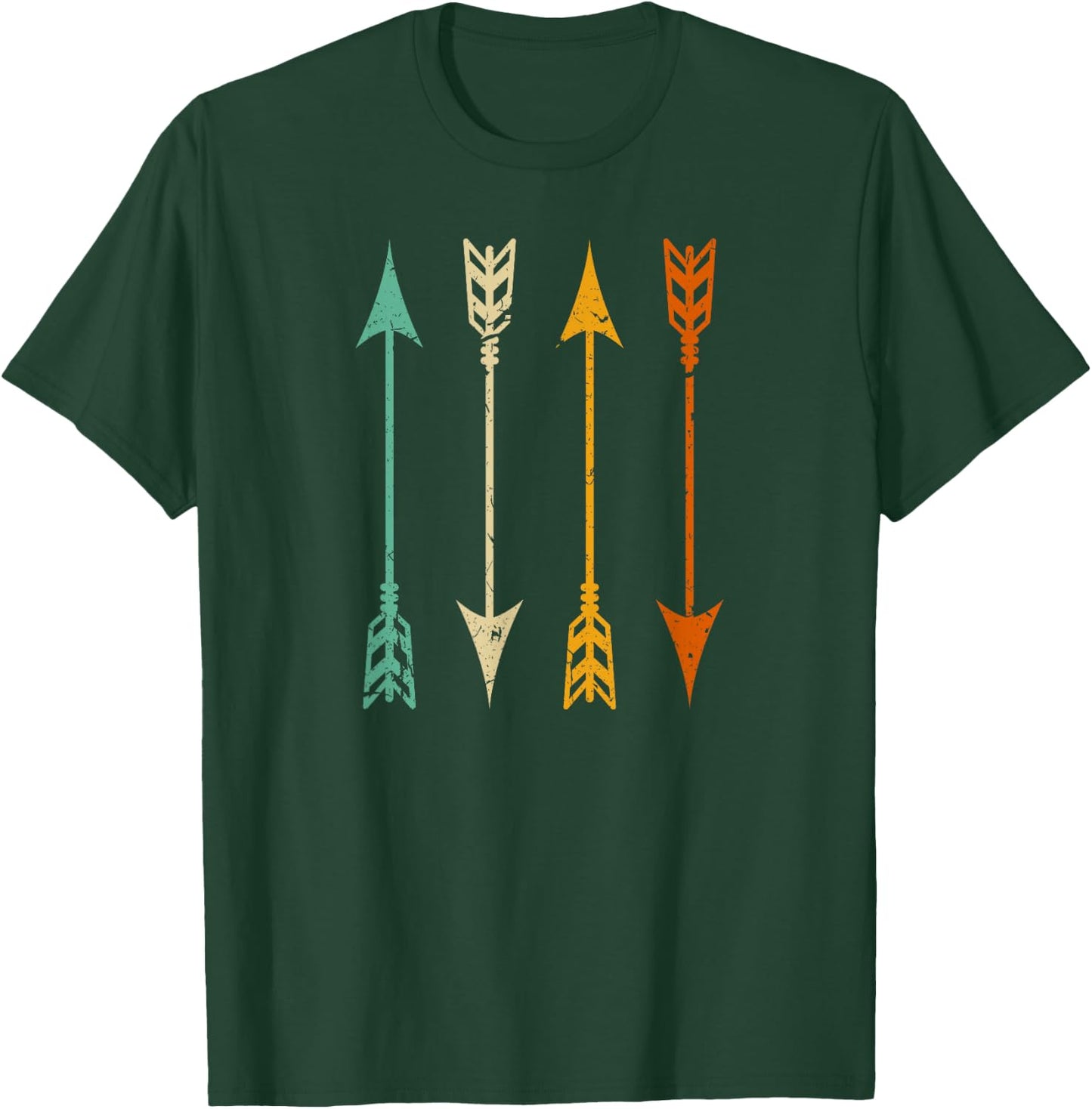 Vintage Archery Arrows for Archery Retro T-Shirt - T-Shirt | Forest