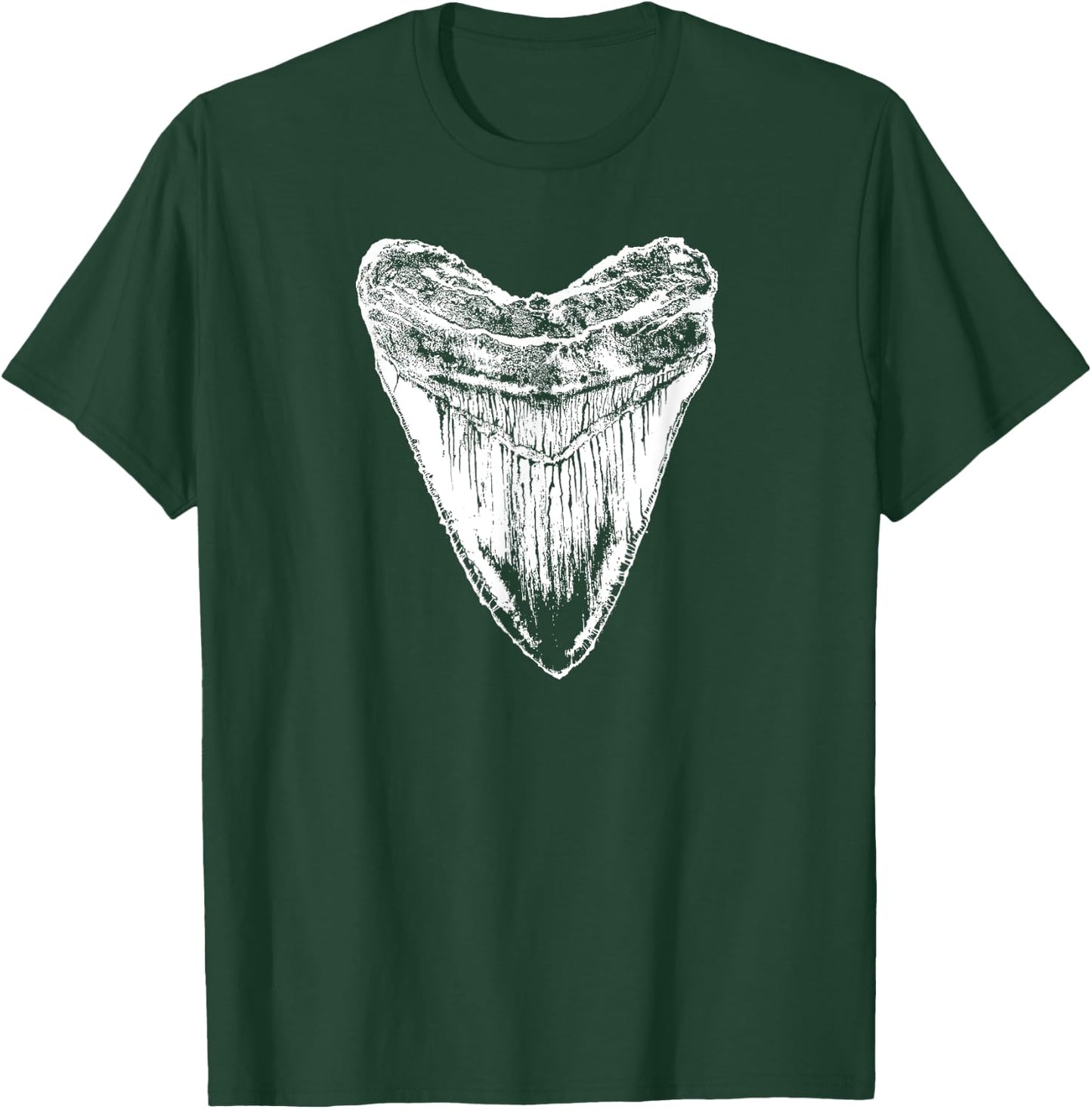 Fossil hunters Megalodon tooth T-Shirt - T-Shirt | Forest