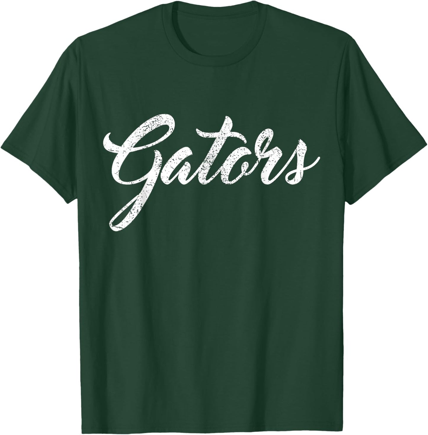 Gators School Sports Fan Team Spirit Mascot Heart Gift T-Shirt - T-Shirt | Forest