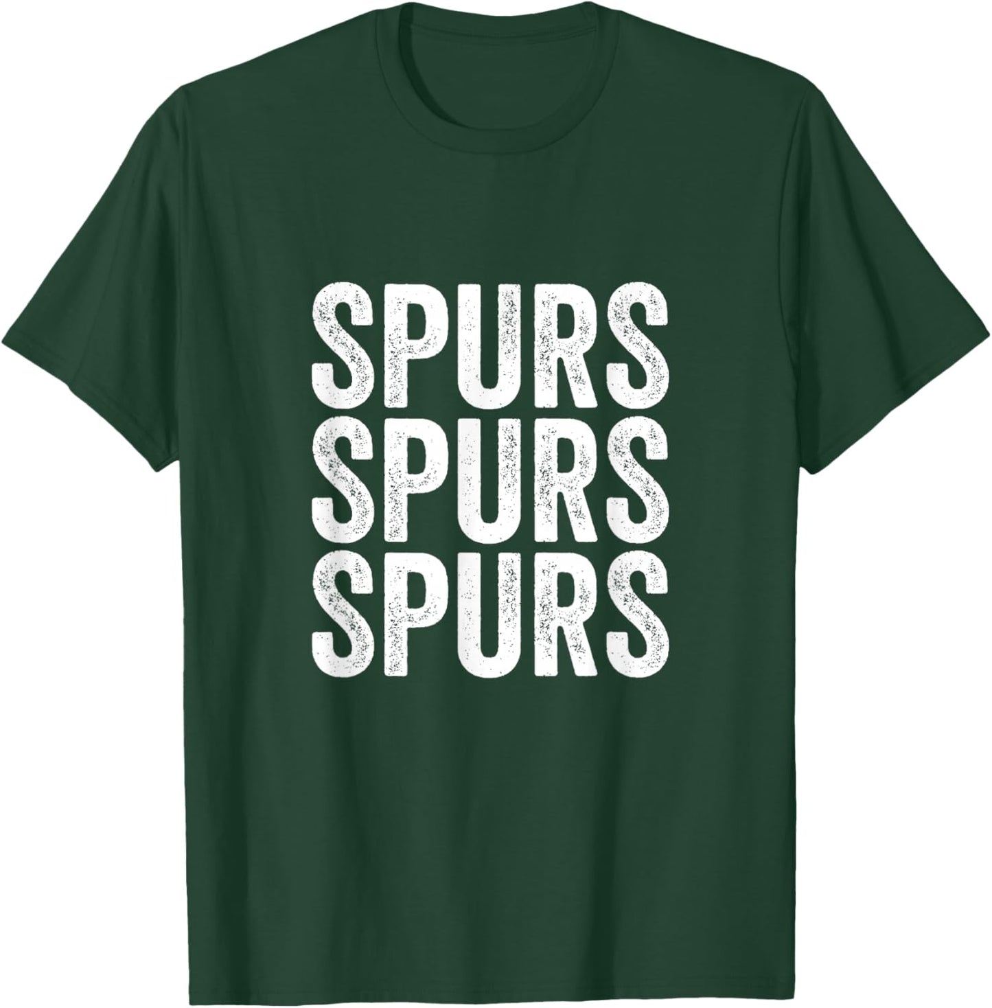 Vintage Distressed Western Typography Graphic T-Shirt - T-Shirt | Forest