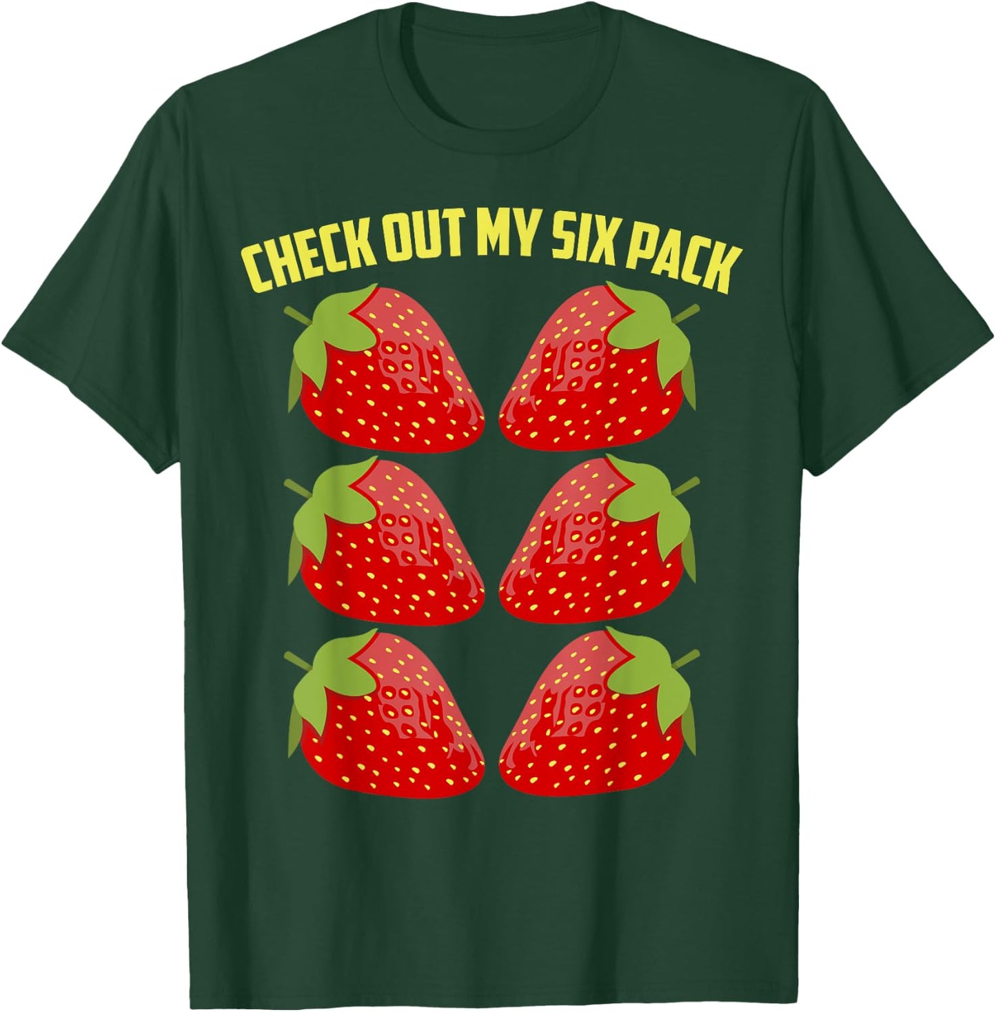 Cool Strawberry Art Women Strawberry Fruit Lover T-Shirt - T-Shirt | Forest