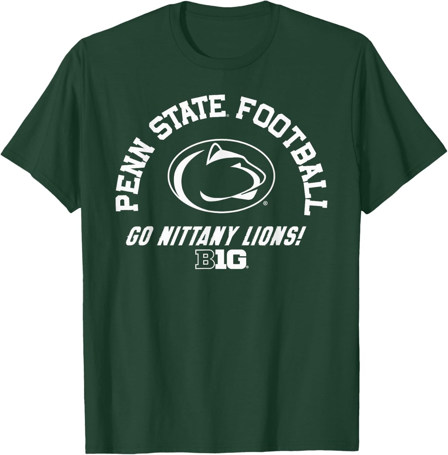 Penn State Nittany Lions Big 10 Football Officially Licensed T-Shirt - T-Shirt | Forest