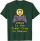 Jesus Cheat Code Funny Game Christian Gamer Catholic Gaming T-Shirt - T-Shirt | Forest