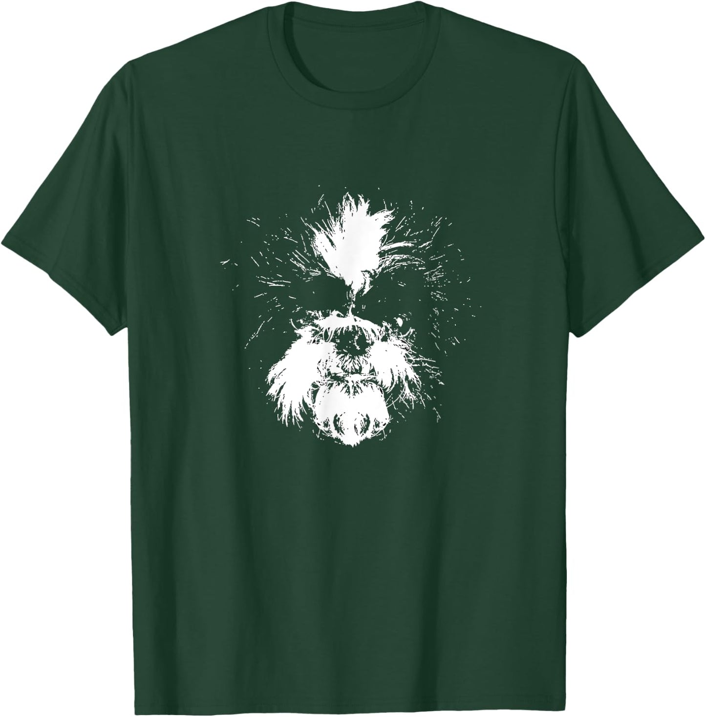 Shih Tzu Little Lion Sketch Asian Toy Dog Breed Shih Tzus T-Shirt - T-Shirt | Forest