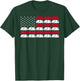Garbage Truck USA American Flag Patriotic Men Women Boys T-Shirt - T-Shirt | Forest
