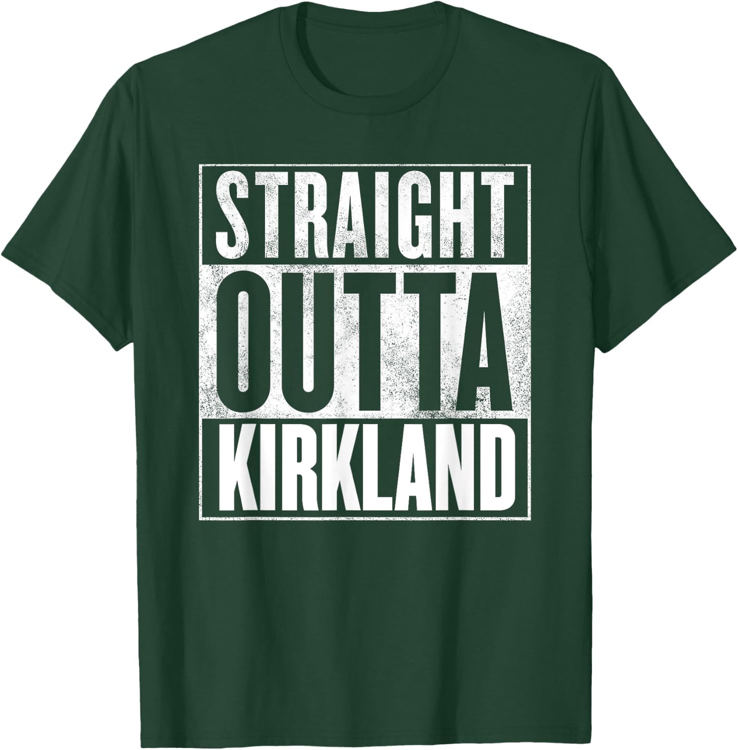 Kirkland - Retro Straight Outta Kirkland T-Shirt - T-Shirt | Forest
