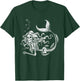 Funny Mermaid Skeleton Halloween Costume Women Girls Kids T-Shirt - T-Shirt | Forest