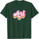 Ari First Name Girl Vintage 70s 80s Personalized T-Shirt - T-Shirt | Forest