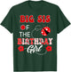 Big Sister Of The Birthday Girl Family Matching Ladybug T-Shirt - T-Shirt | Forest