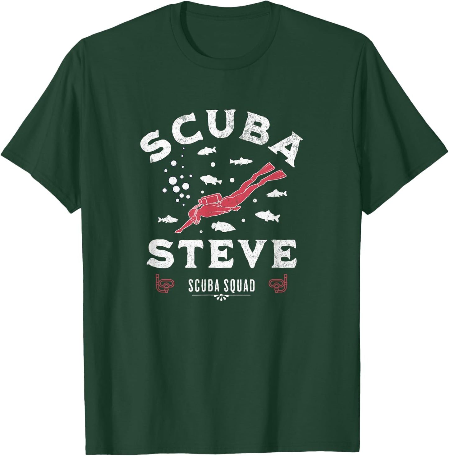 Scuba Steve's Scuba Squad T-Shirt - T-Shirt | Forest