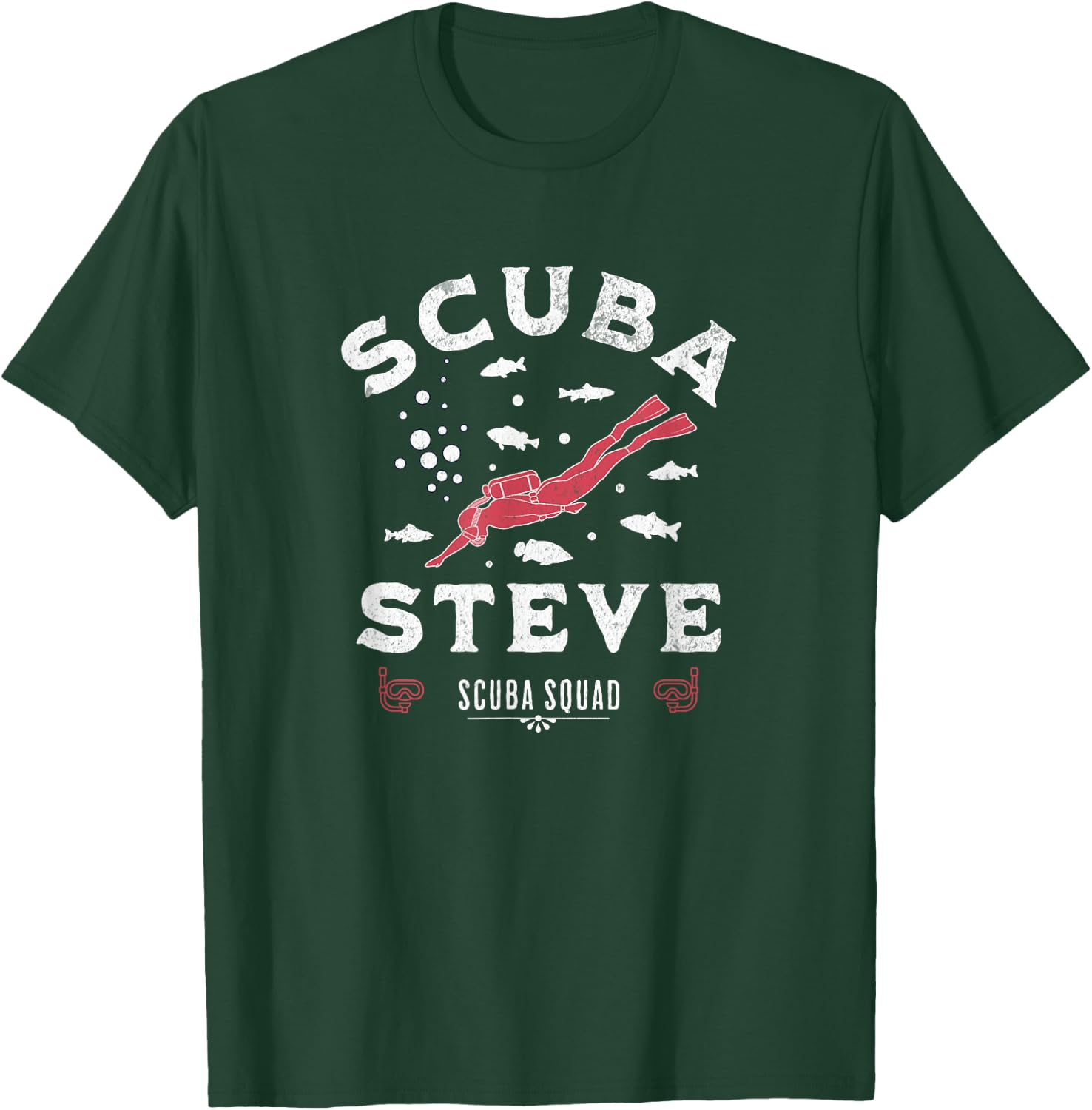 Scuba Steve's Scuba Squad T-Shirt - T-Shirt | Forest