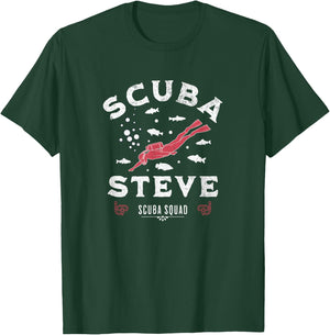 Scuba Steve's Scuba Squad T-Shirt - T-Shirt | Forest