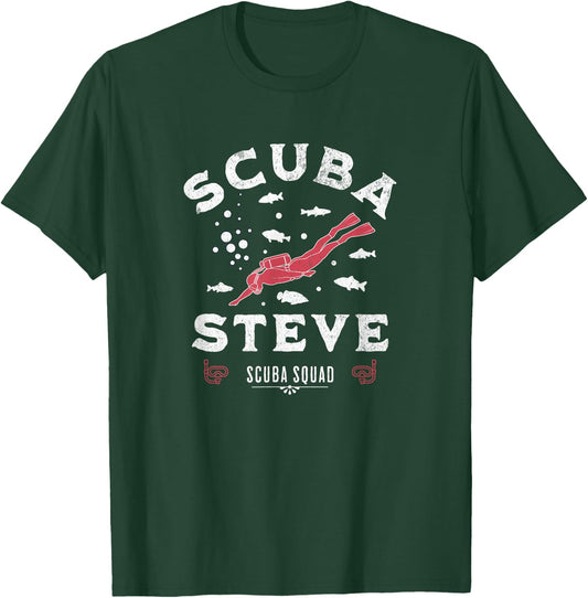 Scuba Steve's Scuba Squad T-Shirt - T-Shirt | Forest