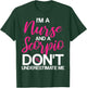 Nurse Scorpio Registered RN Graduation LPN CNA Nursing 2024 T-Shirt - T-Shirt | Forest