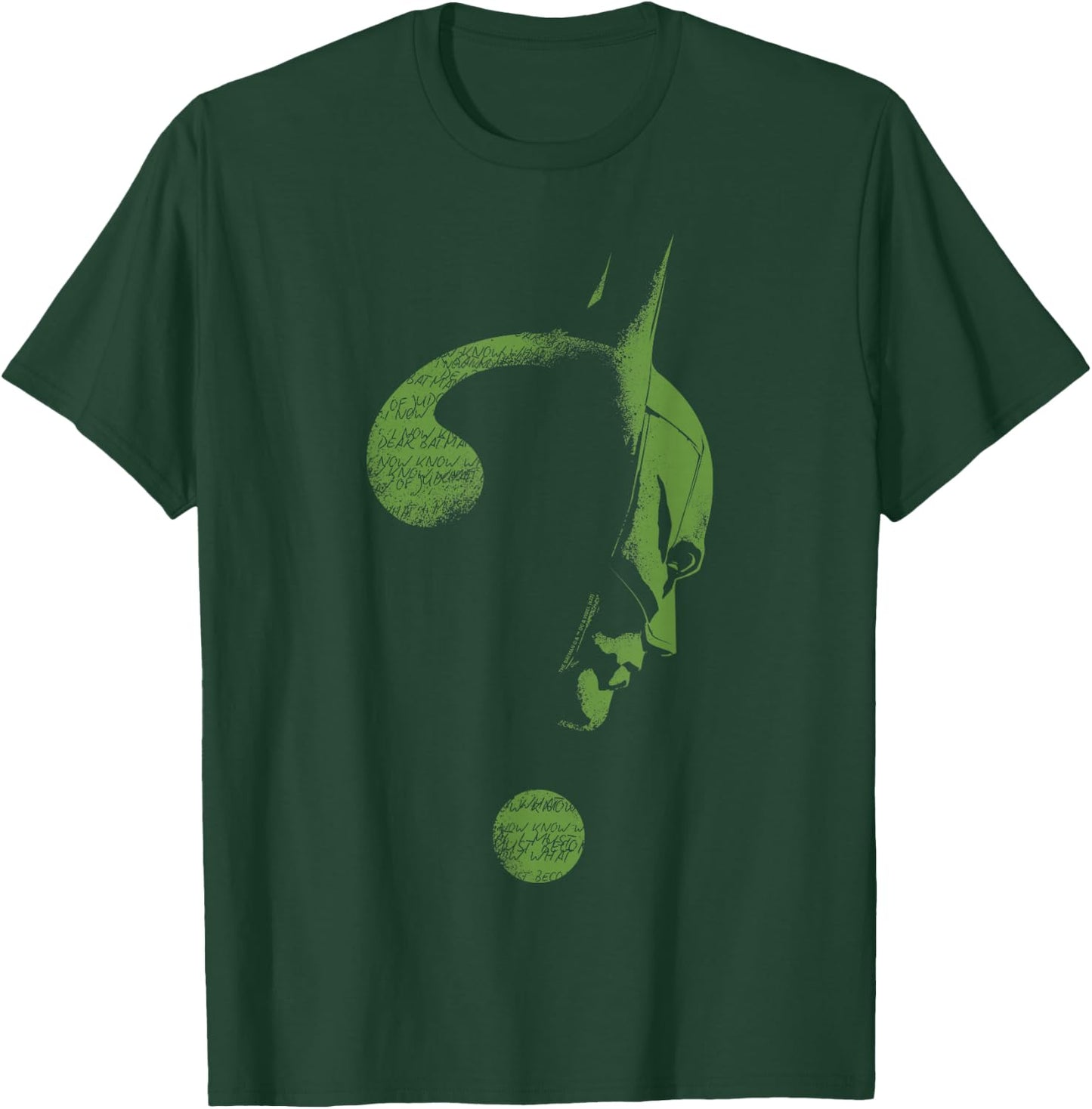 The Batman Question Mark T-Shirt - T-Shirt | Forest