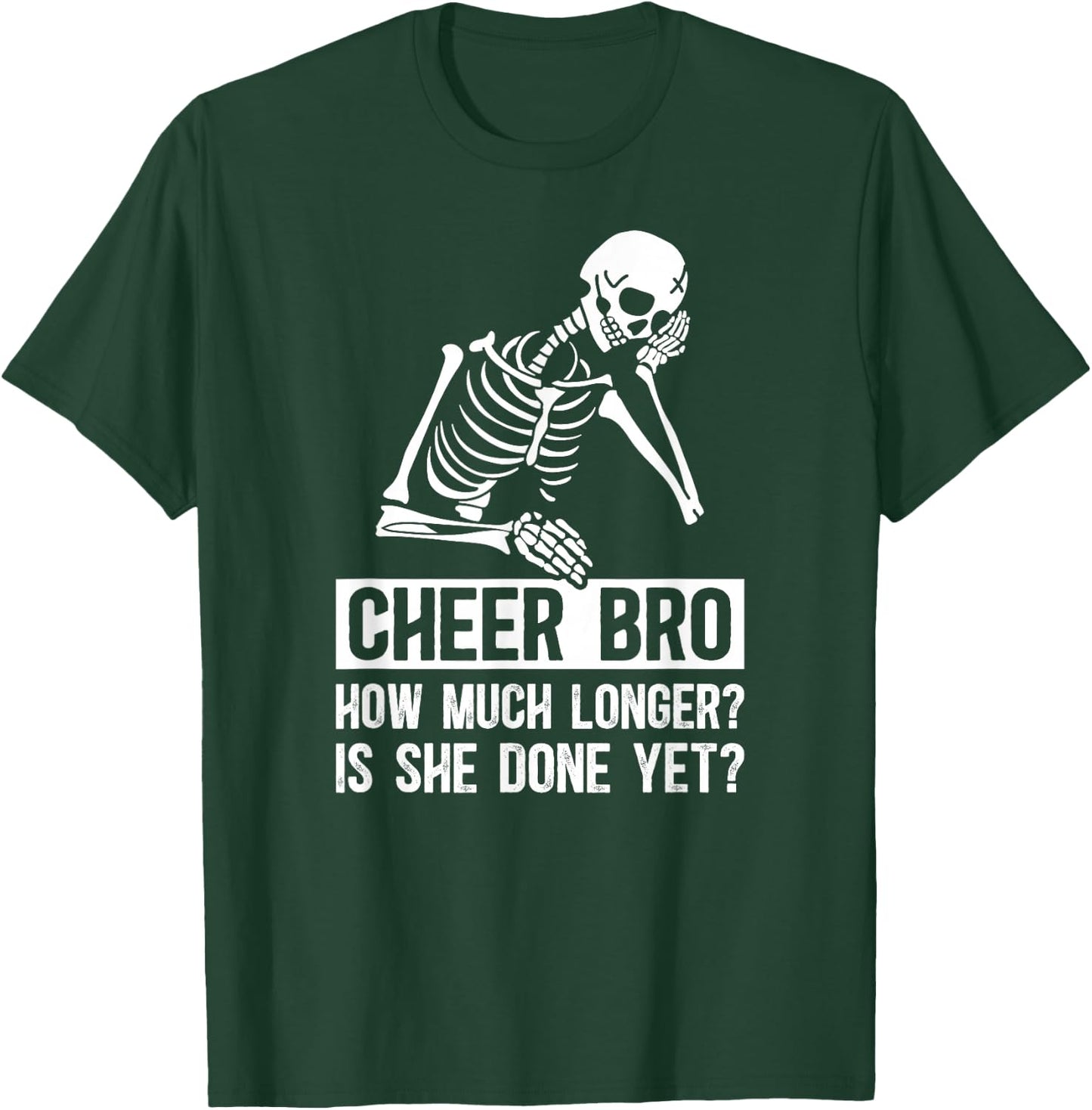 Cheer Brother Funny Cheerleader Brother Cheerleading Brother T-Shirt - T-Shirt | Forest