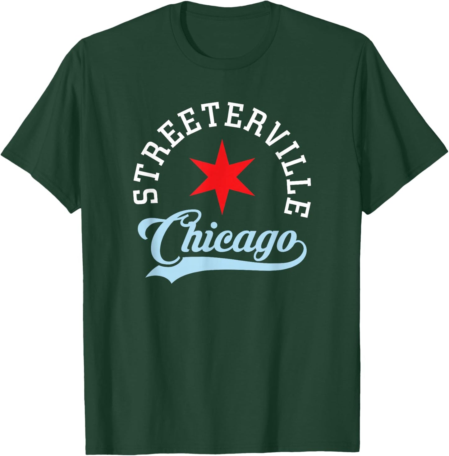 Streeterville Chicago T-Shirt - T-Shirt | Forest