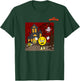 Emoji Haunted House Phantom Witch Scared Face T-Shirt - T-Shirt | Forest