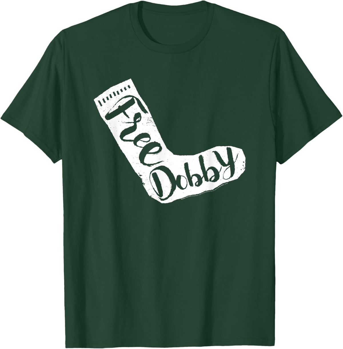 Harry Potter Free Dobby Sock T-Shirt - T-Shirt | Forest