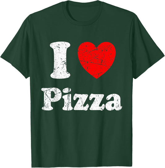 I Love Pizza Graphic T-Shirt - T-Shirt | Forest