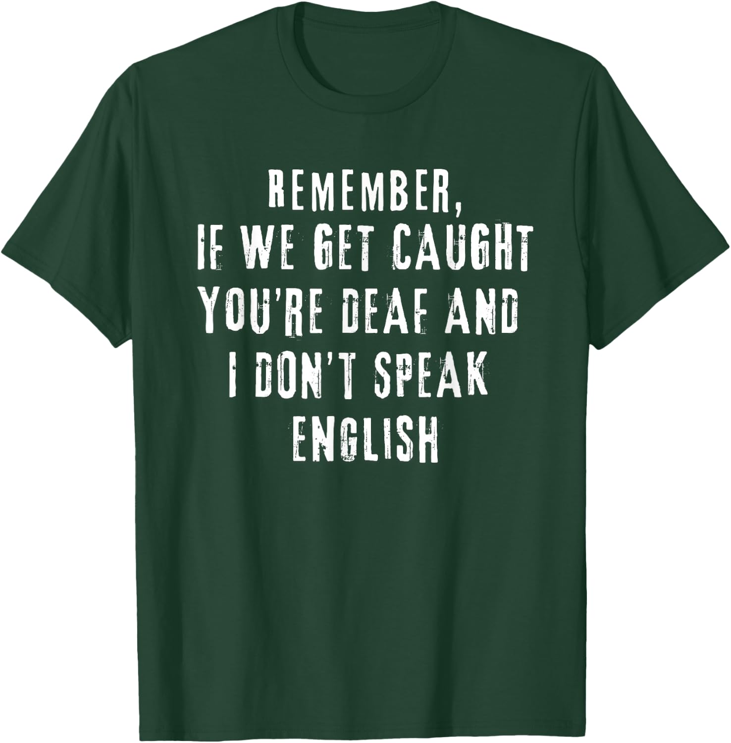 Funny Men and Women T-Shirt - T-Shirt | Forest