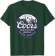 Coors Banquet Golden Colorado Circle Mountain Badge T-Shirt - T-Shirt | Forest