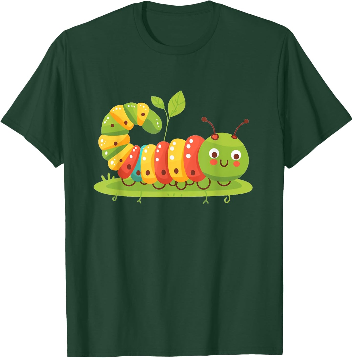 Funny multicolor Caterpillar Costume T-Shirt - T-Shirt | Forest