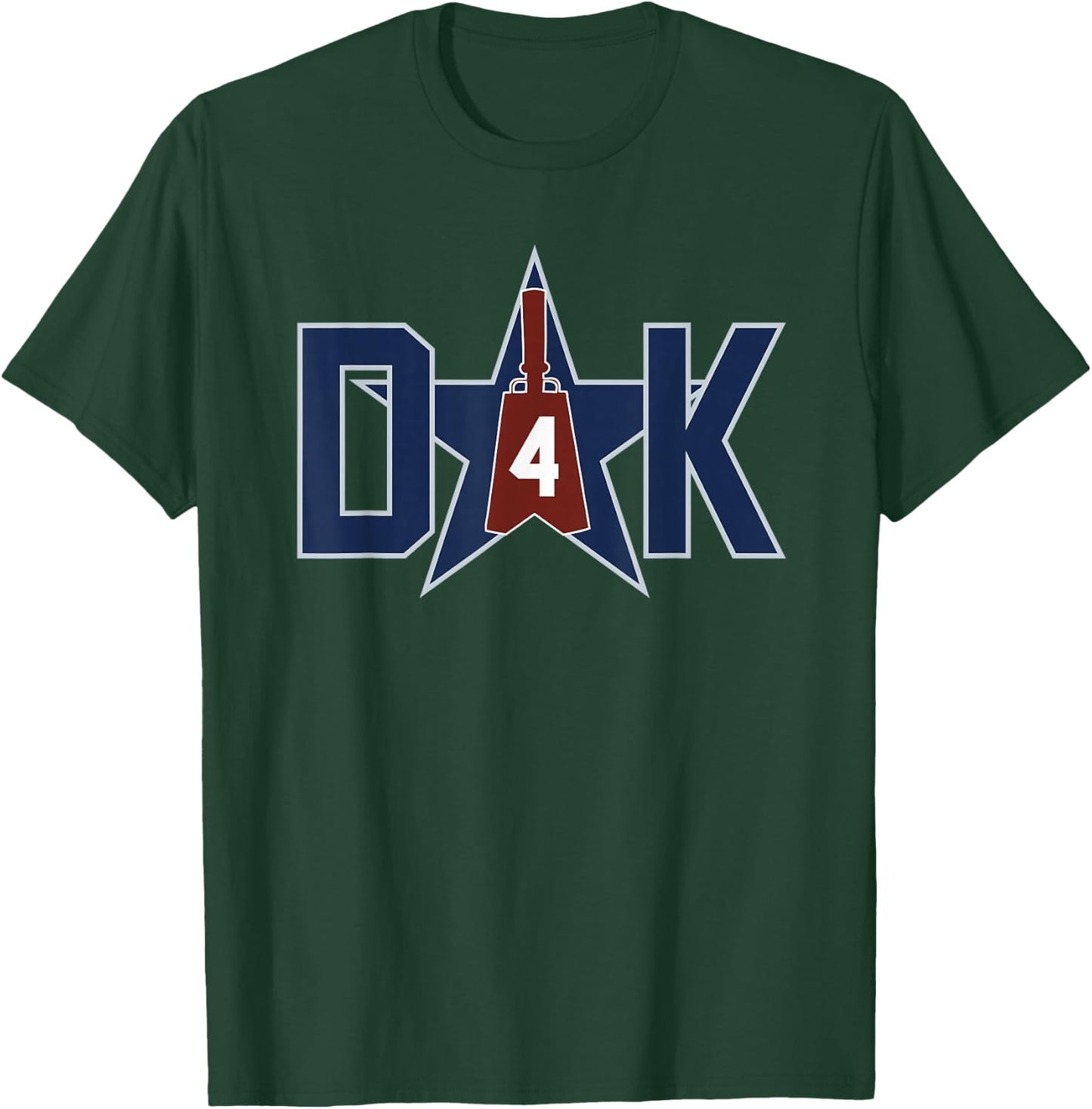 Dak Cowbell Shirt T-Shirt - T-Shirt | Forest