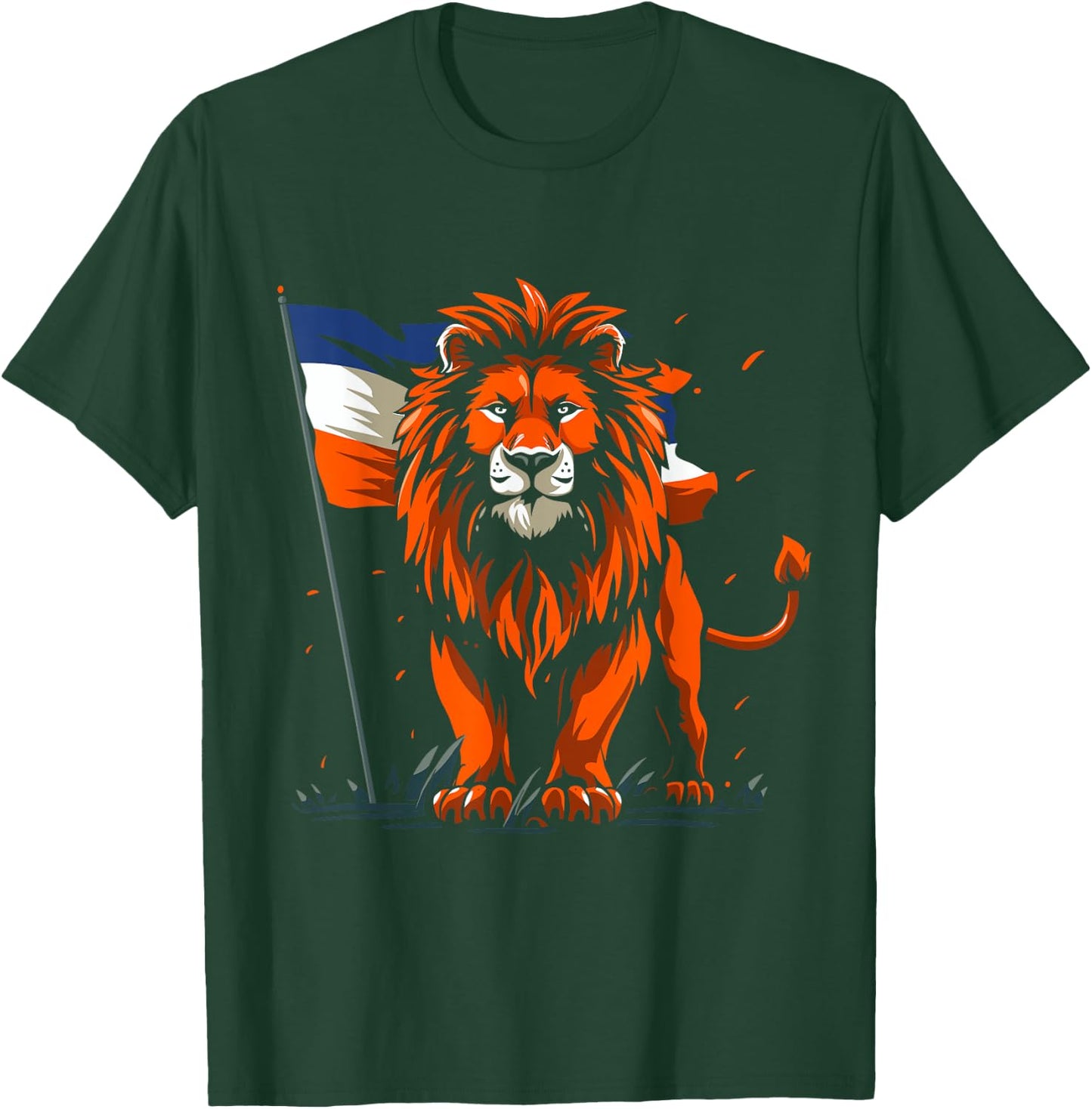 Nederland Pride Flag Netherlands Lion Holland Dutch T-Shirt - T-Shirt | Forest