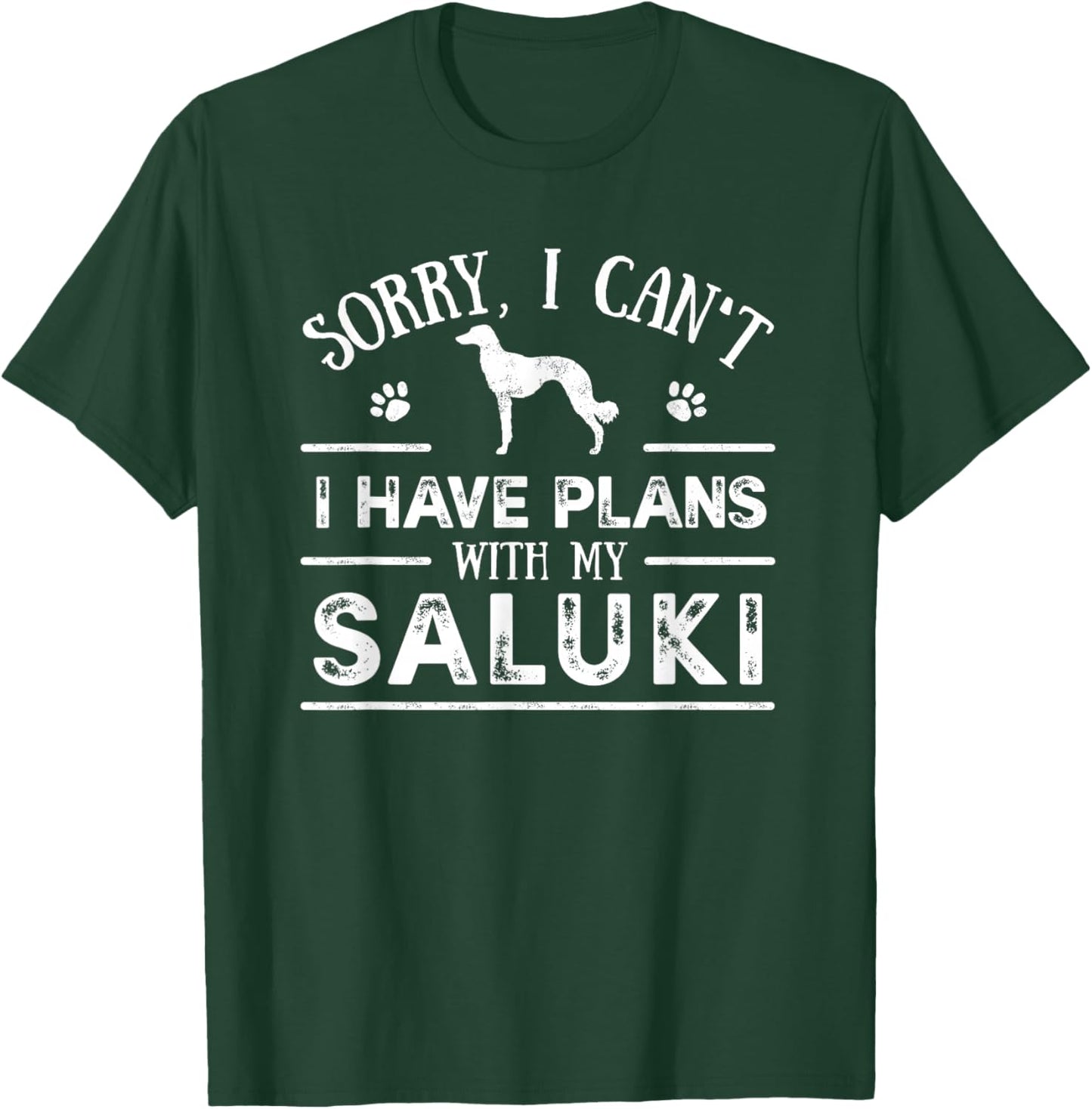 Funny Saluki - Funny Dog Owner Gift Women T-Shirt - T-Shirt | Forest