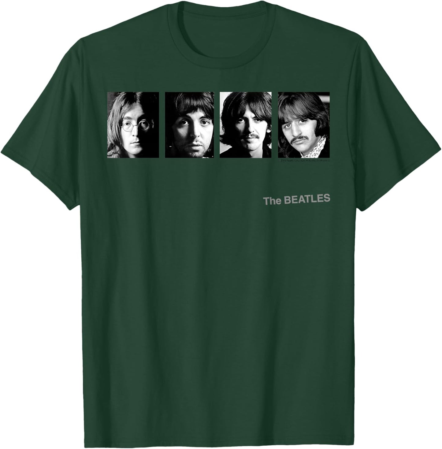 The Beatles Four Faces T-Shirt - T-Shirt | Forest